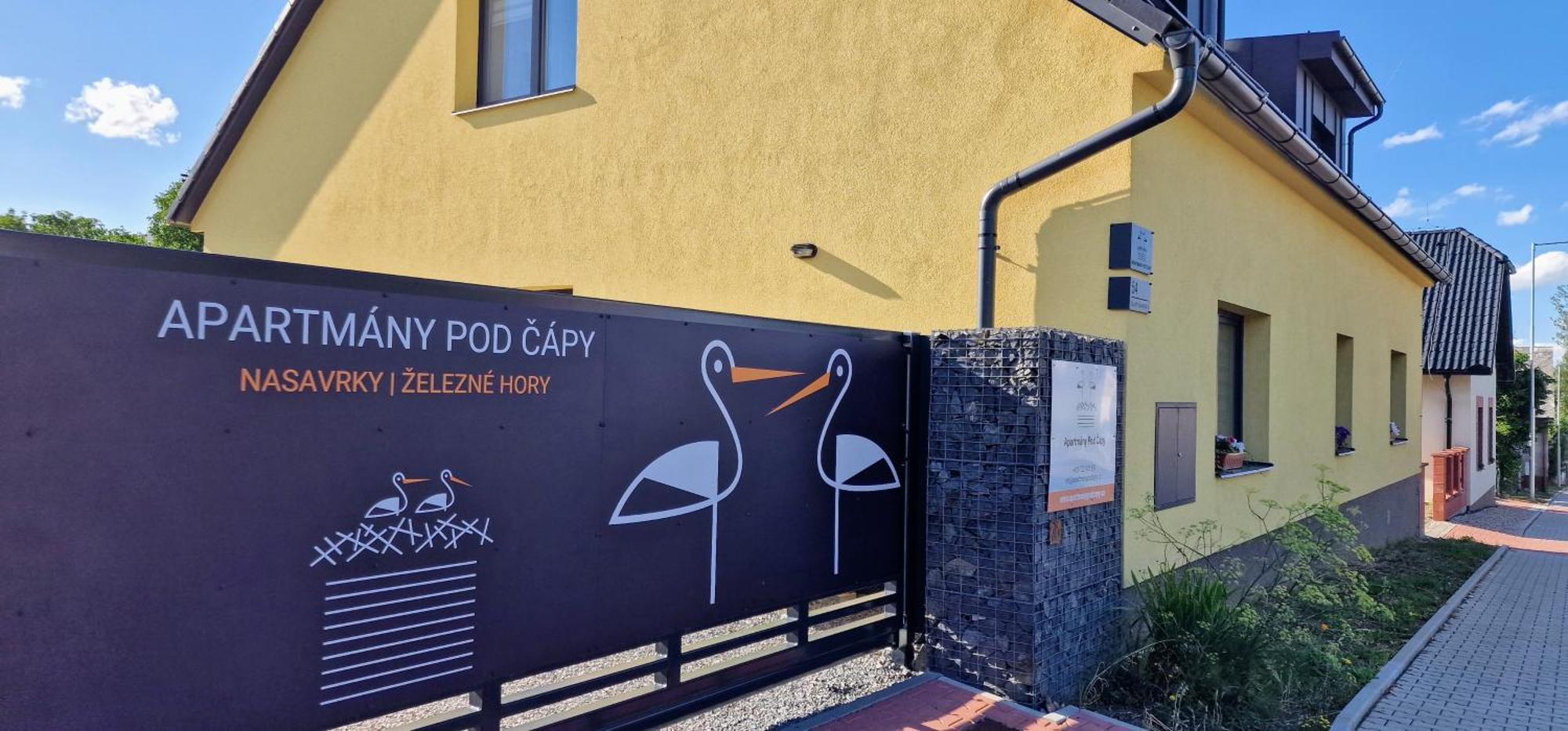 Apartmany Pod Capy, Nasavrky Exteriör bild